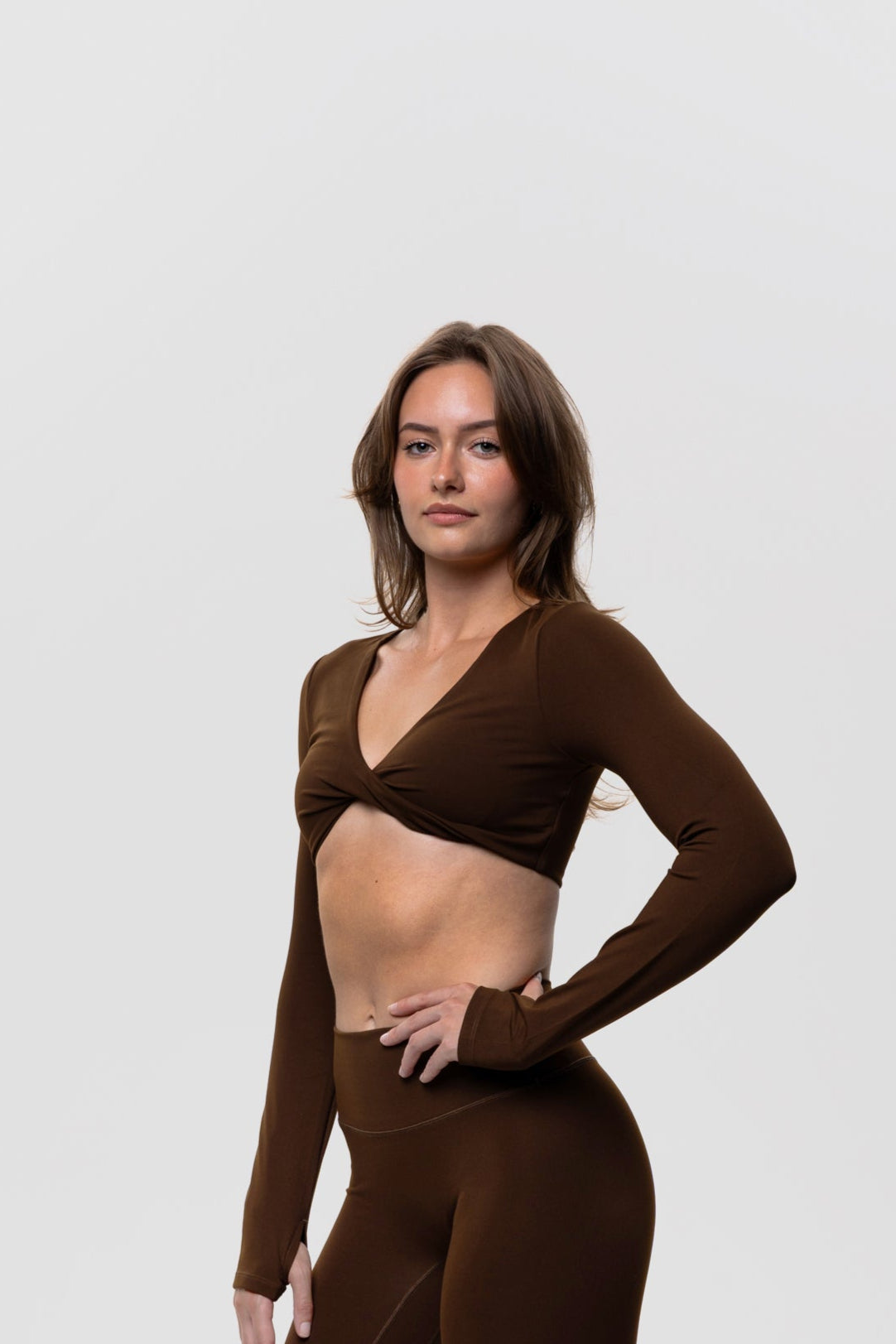Top na długi rękaw | Chocolate