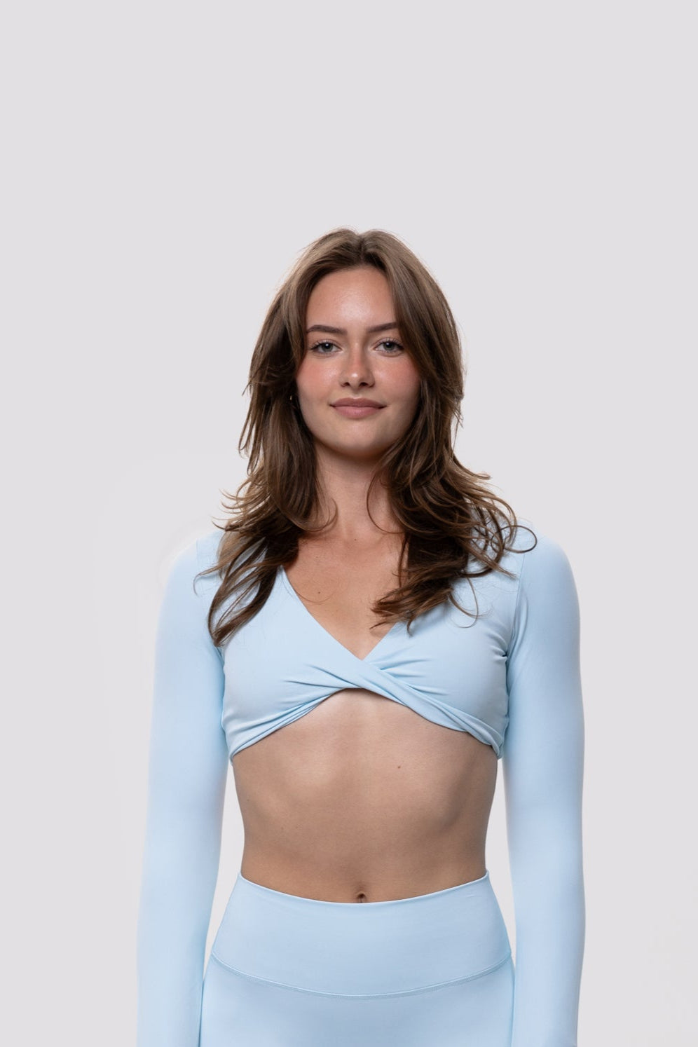 Top na długi rękaw | Turquise