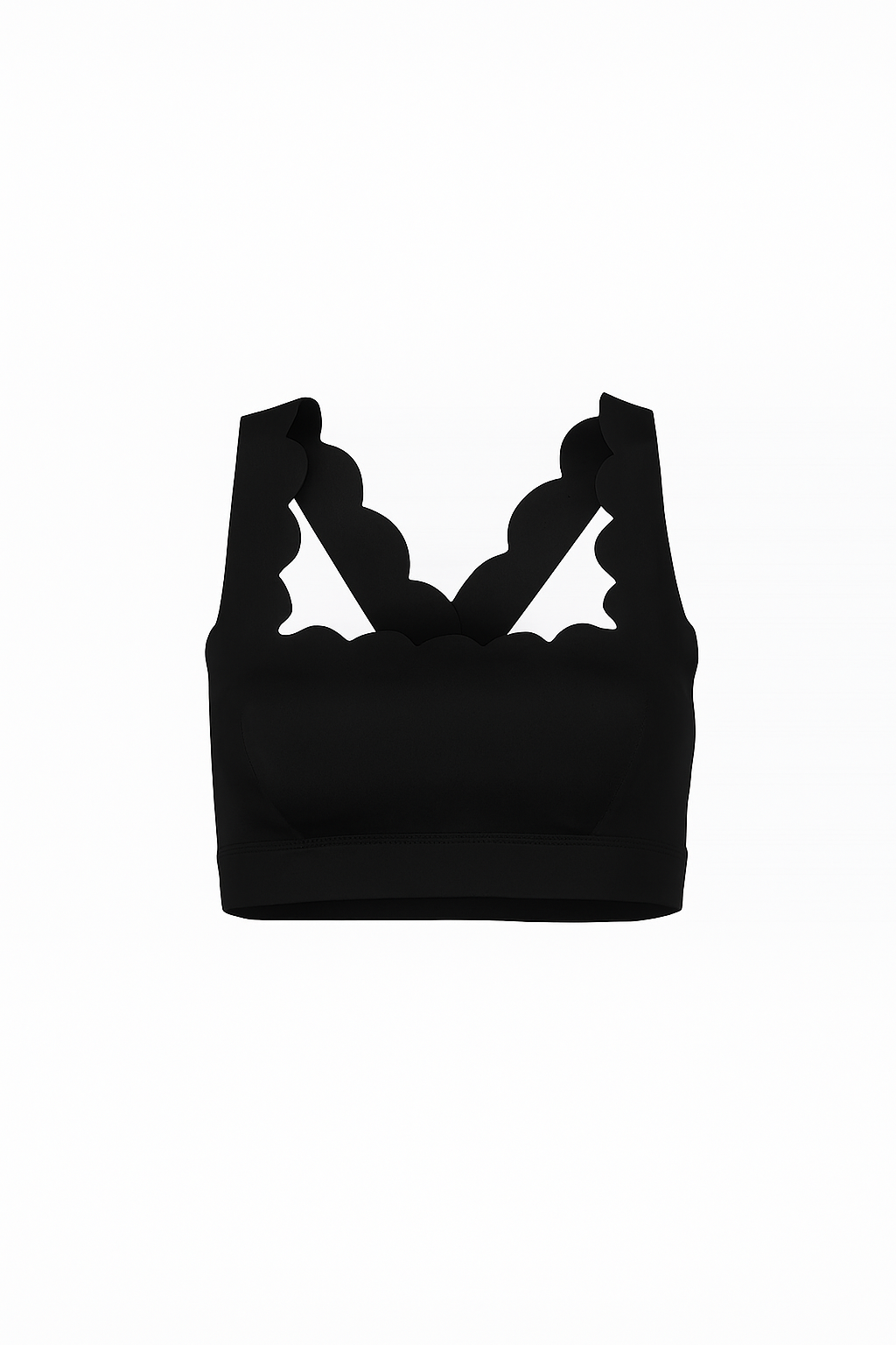 Czarny top | "Pearl Noir"
